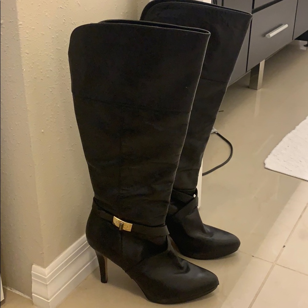 Marc Fisher Black heeled boots